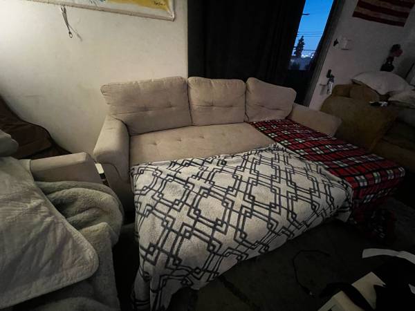 L-Shaped Storage  Couch 1