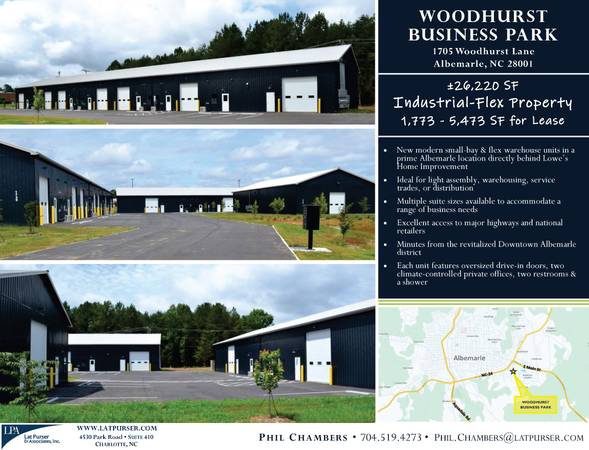 Small bay flex warehouse space for lease 1