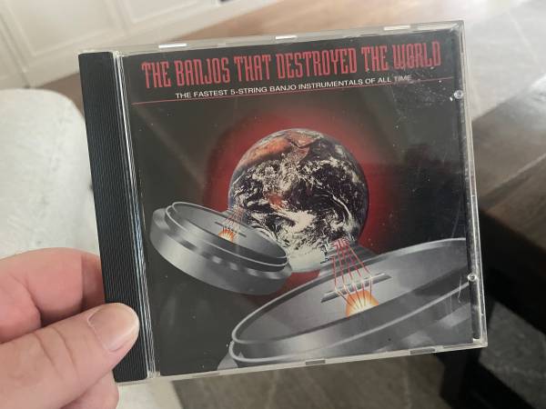 CD: The Banjo’s That Destroyed the World:- Fast paced Bluegrass 1