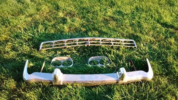 1958 Rambler Chrome Bumper and Grille 1