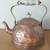 Vintage Distressed/Antiqued Copper Kettle with Ceramic Handle and Knob 1 thumbnail