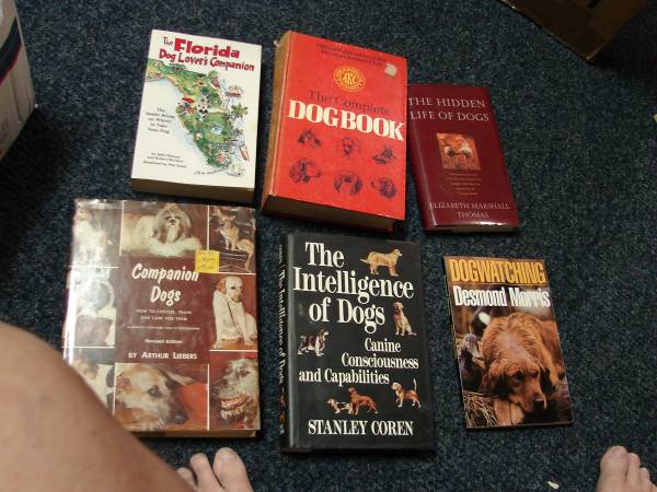 Lot of 6 Dog Books 1