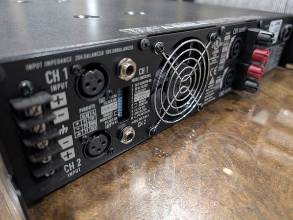 QSC 2450a POWER AMP - $420 (Lake Ridge)63471266273539123