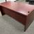 Used Desk - Mahogany Laminate Finish - Single Ped 3 thumbnail