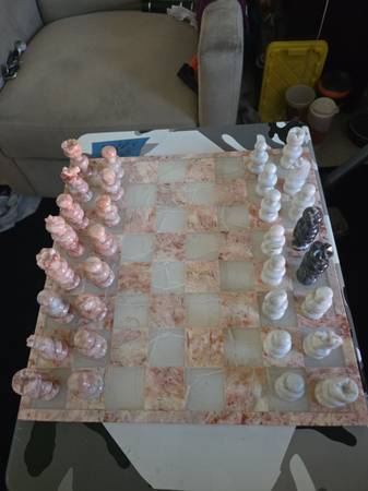 Marble Chess set 1
