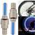 4 Firefly Flashing LED Tire Light Valve Stem Cap Car Bicycles Bikes 3 thumbnail