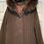 Beautiful Women's Winter coat Full Length jacket w/ Fur Collar -Large 2 thumbnail