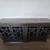 Stunning Silver Media Console / Sideboard with Glass Doors 2 thumbnail