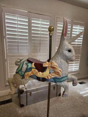 Dentzel Rabbit 1/3 scale Reproduction 1