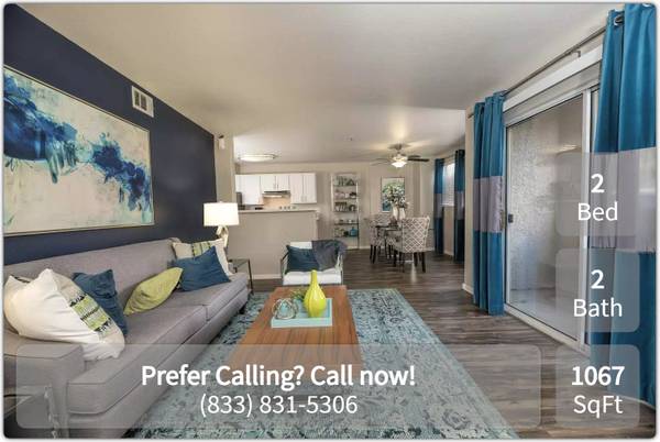 $2,227 / 2br - 1067ft2 - Gorgeous 1067 Sq Ft 2 Bed / 2 Bath with washer and dryer (Elk Grove)63900180027651120