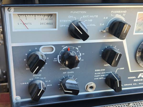 Vintage 1960's DRAKE HF System R4A T4X MS4 AC4 