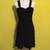 MAX STUDIO M BLACK RUFFLED TIERED SLEEVELESS DRESS Sz Medium 1 thumbnail