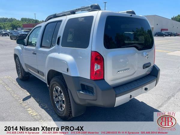 2014 NISSAN XTERRA PRO-4X! CUERO CALEFACCIONADO! NAVEGACIÓN! PANTALLA TÁCTIL! - $17.995 (7365 Church St)63442738348673124