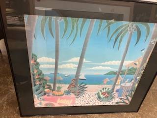 Thomas McKnight Artwork of Puerto Vallarta Tropical Scene 65374 1