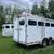2008 "Equine Transport Specialties" all aluminum 4 horse trailer for sale 2 thumbnail