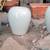 set (3) 8" Ceramic Celidon Grey Stoneware VASE vases 4 thumbnail