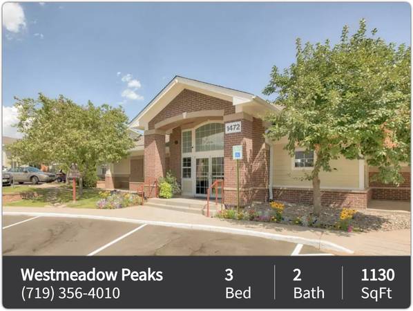 $1,634 / 3br - 1130ft2 - Todo lo que necesitas y más: 3 habitaciones, 2 baños en una comunidad vibrante. (Colorado Springs)63658129662211120