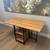 17-55” Foldable Drop Leaf Dining Table with Storage Shelves- Expandable Table  8 thumbnail