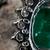Vintage Necklace Emerald 1.008ct with 0.18 tcw Diamond Platinum 6 thumbnail