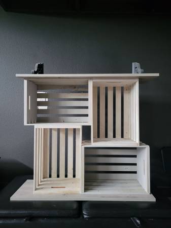 Decorative crate shelves for sale 1