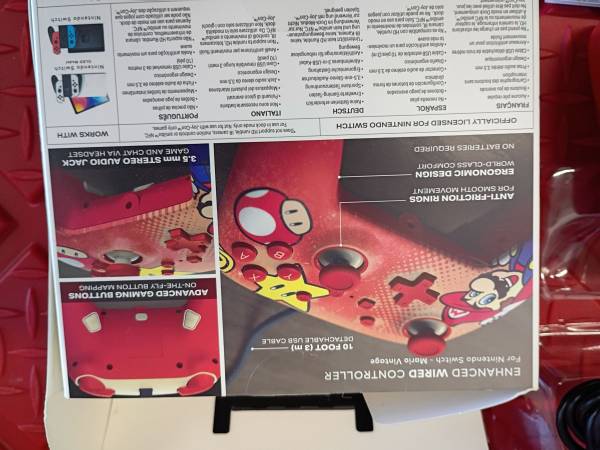 Mario Bros enhanced wired controller new 1