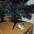Black 4 ft Lighted Tree Halloween or Christmas 3 thumbnail