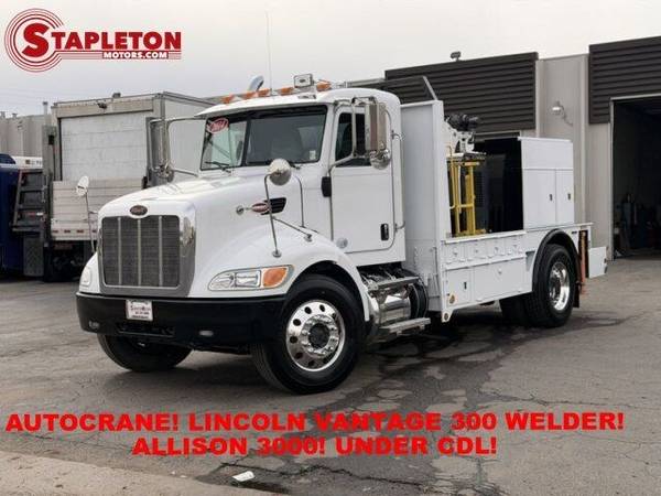 2014 Peterbilt 337 6006H AUTOCRANE! LINCOLN VANTAGE 300 WELDER! ALLISO 1