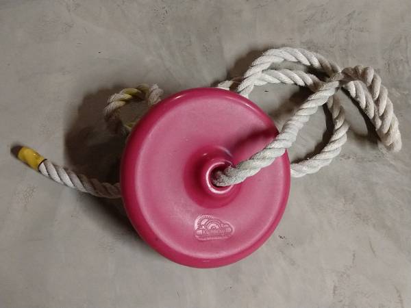 Genuine Rainbow Rope Disc Swing 1