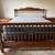 Solid Wood Queen Bed Set + Adjustable Base & Beautyrest Black 1 thumbnail