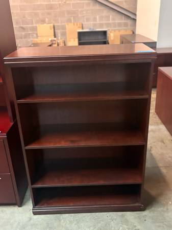 Real wood bookcase 1