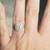 18k White Gold Halo Engagement Ring .31 TCW - discontinued 7 thumbnail