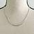 LIRM Italy Sterling Cuban Link Chain 16"-18" Necklace 1 thumbnail
