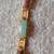 Gold painted multi stone bracelet 1 thumbnail