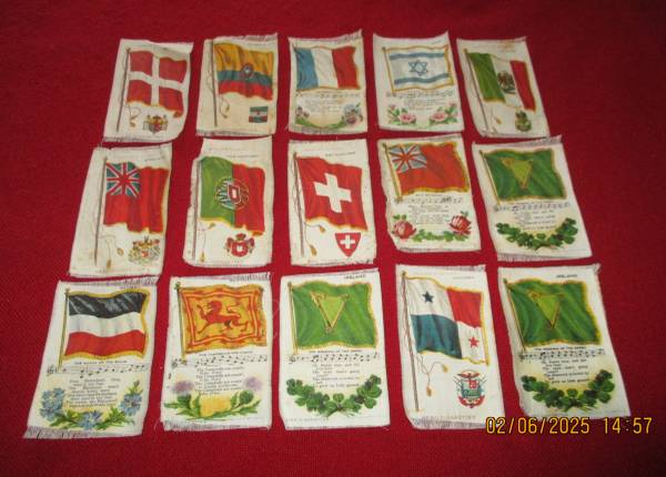 15 Flags from Cigarette Packages 1