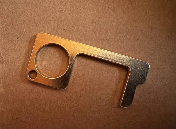 Touchless Key Tool (heavy duty) — Use for Handles, Elevators, ATM Buttons (Can 1