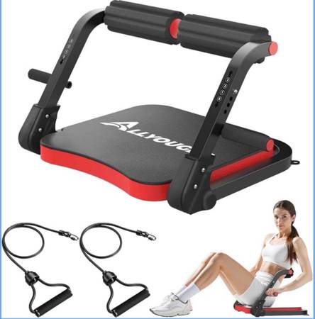 Brand New Ab Machine Sit Up Exercise Equipment& Core Machine 1