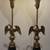 Vintage Solid Brass American Eagle Stiffel Lamps - Pair 9 thumbnail