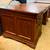 Vintage Solid Cherry Executive Desk & Matching Credenza Set 4 thumbnail
