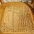 VINTAGE PRESSED BACK OAK LEAF COLONIAL STYLE " FEATHERBACK" CHAIR 8 thumbnail
