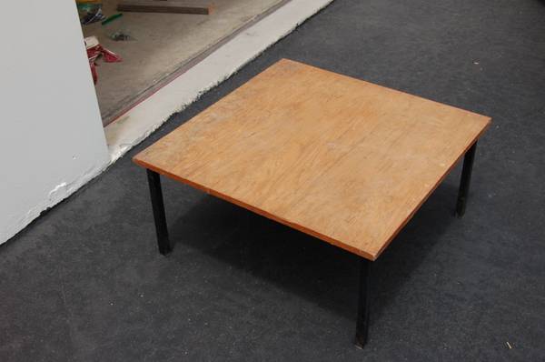 Oak plywood coffee table 1