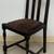 Vintage Dark Stained Oak Dining Chair 1 thumbnail