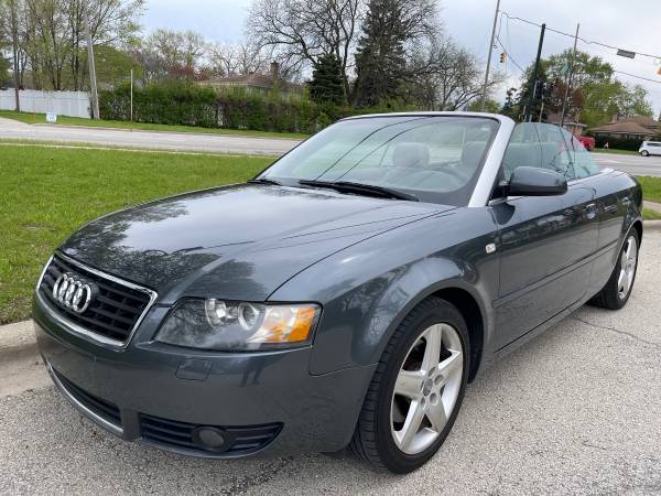 AUDI A4 3.0 CONVERTIBLE BAJAS MILLAS FUNCIONA EXCELENTE - $5,500 (MORTON GROVE)63618671697283122