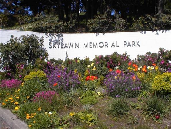 Single plot at Skylawn Memorial Park! 1