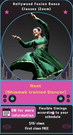 Bollywood Fusion Dance Lessons 1