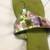 Diba Lime Sequined/Satin Sandals 3 thumbnail
