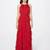 Size 2, Gorgeous Tahari Chiffon Red gown maxi dress. Brand new. 1 thumbnail