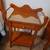 Vintage Oak Wash Stand Table 1 thumbnail