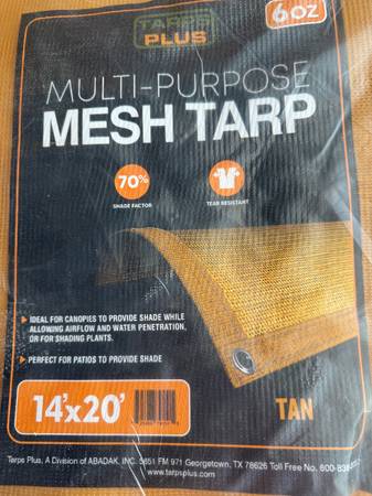 Large Mesh Tarps 1