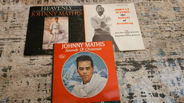 JOHNNY MATHIS Vinyl Record Albums 1