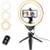 UBeesize 10" Selfie Ring Light with Tripod Stand & Cell Phone Holder 2 thumbnail